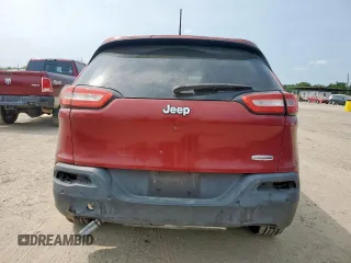 2017 Jeep Cherokee Latitude with VIN 1C4PJLCB5HW666869, listed as a Copart auction lot 57664235 with 34,501 mi miles and Salvage title. Bid and sale history available at DreamBid. Image 6.