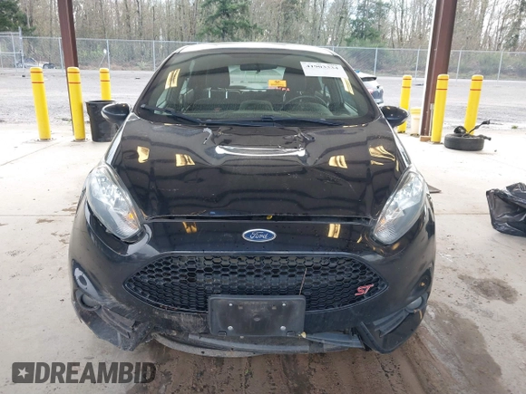 2019 Ford Fiesta ST with VIN 3FADP4GX1KM141348, listed as a IAAI auction lot 41903334 with 91,363 mi miles. Bid and sale history available at carsss.com. Image 12.