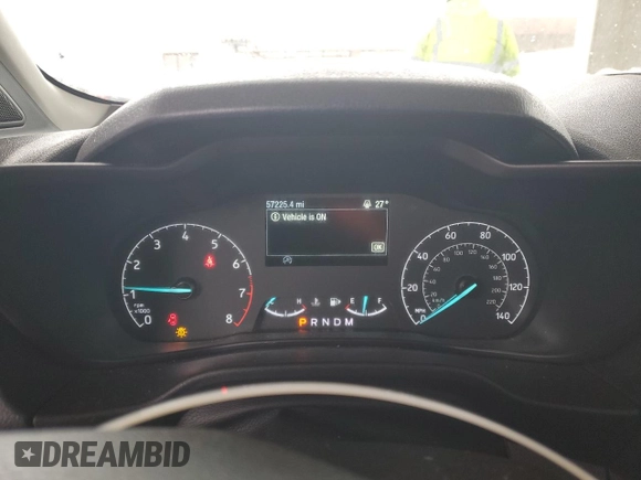 2020 Ford Transit Connect XL with VIN NM0GE9E22L1440442, listed as a Copart auction lot 42311845 with 57,225 mi miles and Salvage title. Bid and sale history available at DreamBid. Image 9.