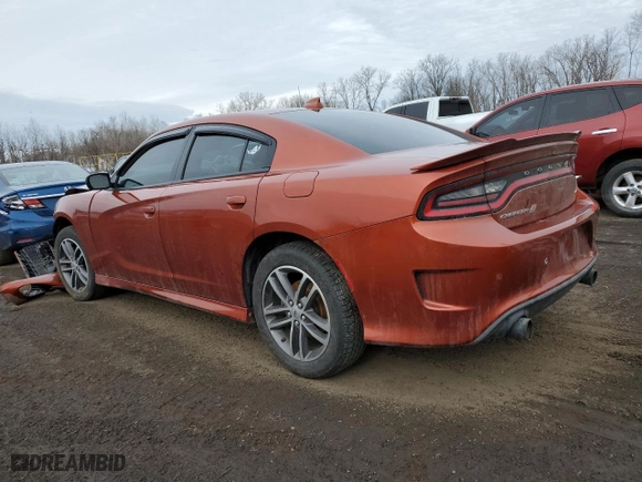 2020 Dodge Charger GT with VIN 2C3CDXMG9LH200820, listed as a Copart auction lot 45445805 with NaN miles and Salvage Title. Bid and sale history available at carsss.com. Image 2.