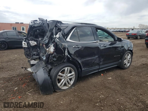 2019 Chevrolet Equinox Premier z VIN 3GNAXNEVXKL207882, wystawiony jako Copart lot #54229665 z przebiegiem 105 337 mil mil oraz Szkoda całkowita • Salvage title. Historia ofert i sprzedaży dostępna na DreamBid. Obrazek 3.