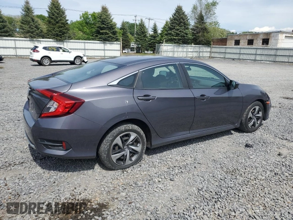 2020 Honda Civic LX z VIN 2HGFC2F67LH514051, wystawiony jako Copart lot #58304235 z przebiegiem 60 765 mil mil oraz Szkoda całkowita • Salvage title. Historia ofert i sprzedaży dostępna na DreamBid. Obrazek 3.