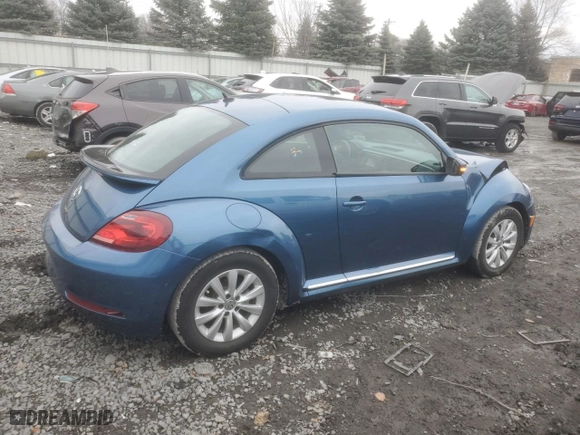 2019 Volkswagen Beetle S with VIN 3VWFD7AT5KM713232, listed as a Copart auction lot 85646194 with 36,942 mi miles and Salvage Title. Bid and sale history available at carsss.com. Image 3.