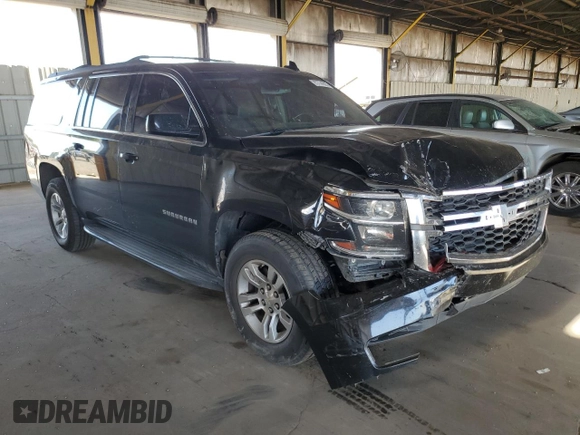 2018 Chevrolet Suburban LT with VIN 1GNSCHKC4JR361225, listed as a Copart auction lot 87774885 with 165,239 mi miles and Salvage Title. Bid and sale history available at carsss.com. Image 4.