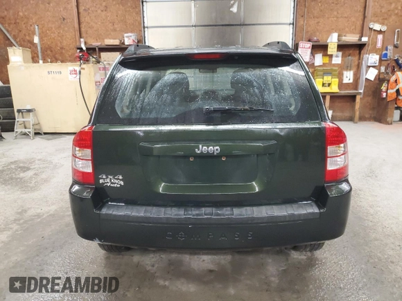 2010 Jeep Compass Sport with VIN 1J4NF4FB5AD589426, listed as a Copart auction lot 47644715 with 172,311 mi miles and Salvage Title. Bid and sale history available at carsss.com. Image 6.