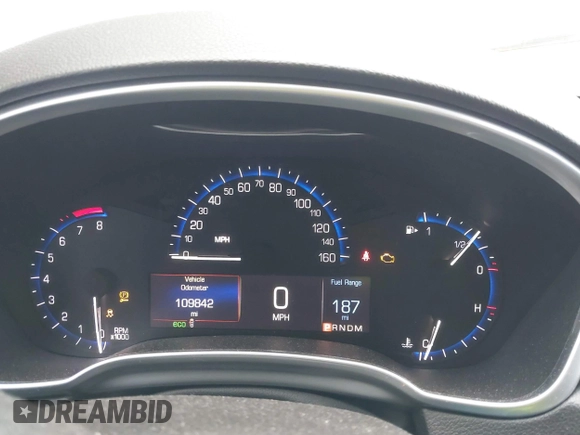 2015 Cadillac SRX Luxury Collection with VIN 3GYFNBE39FS535642, listed as a IAAI auction lot 41939207 with 109,842 mi miles. Bid and sale history available at carsss.com. Image 7.