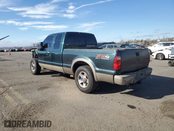 2008 Ford F-350 XL with VIN 1FTWX31RX8EA50942, listed as a Copart auction lot 80255314 with 63,696 mi miles and Salvage Title. Bid and sale history available at DreamBid. Image 2.