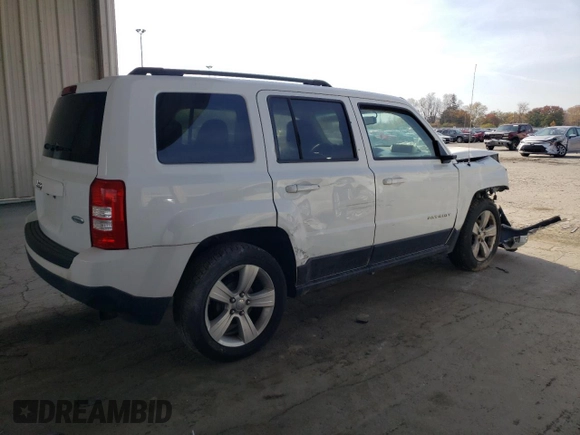 2017 Jeep Patriot Latitude with VIN 1C4NJPFB3HD182978, listed as a Copart auction lot 78046454 with 141,530 mi miles and Salvage Title. Bid and sale history available at DreamBid. Image 3.