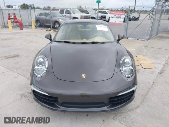 2013 Porsche 911 Carrera with VIN WP0AA2A91DS106624, listed as a IAAI auction lot 41586673 with 37,100 mi miles. Bid and sale history available at carsss.com. Image 12.