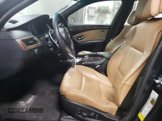 2008 BMW 5 Series 550i with VIN WBANW53598CT53367, listed as a Copart auction lot 43763995 with 178,034 mi miles and Salvage Title. Bid and sale history available at carsss.com. Image 7.