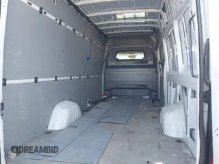 2023 Mercedes-Benz Sprinter Cargo with VIN W1Y4NCHY2PT151425, listed as a IAAI auction lot 41889490 with 27,563 mi miles. Bid and sale history available at carsss.com. Image 8.