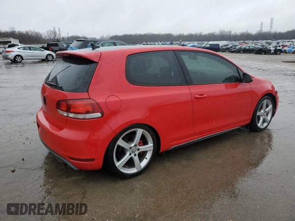 2011 Volkswagen GTI w/Sunroof with VIN WVWEV7AJ8BW187012, listed as a Copart auction lot 44753605 with 179,341 mi miles and Salvage Title. Bid and sale history available at carsss.com. Image 3.
