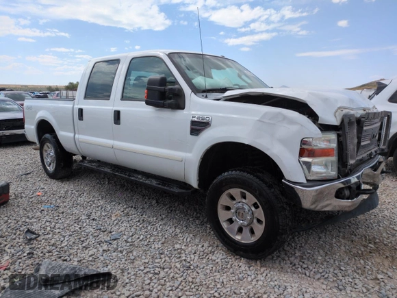 2010 Ford F-250 XL with VIN 1FTSW2B55AEA11379, listed as a Copart auction lot 62398055 with 155,397 mi miles and Salvage title. Bid and sale history available at DreamBid. Image 4.