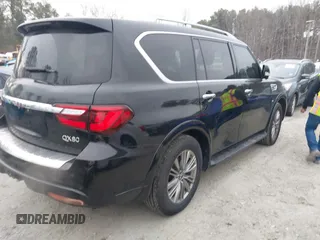 2020 Infiniti QX80 Luxe z VIN JN8AZ2NF7L9704896, wystawiony jako IAAI lot #41786314 z przebiegiem 75 305 mil mil oraz . Historia ofert i sprzedaży dostępna na DreamBid. Obrazek 4.