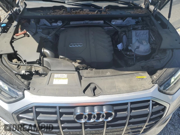 2021 Audi Q5 Premium Plus z VIN WA1BAAFY1M2097531, wystawiony jako Copart lot #53446625 z przebiegiem 49 859 mil mil oraz Szkoda całkowita • Salvage title. Historia ofert i sprzedaży dostępna na DreamBid. Obrazek 12.