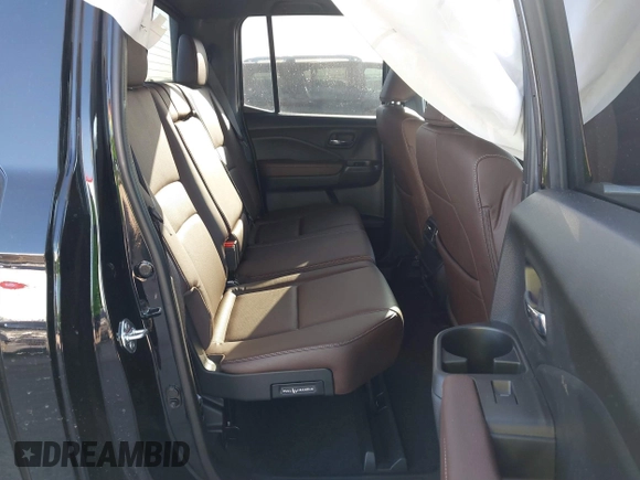 2025 Honda Ridgeline RTL z VIN 5FPYK3F57SB001319, wystawiony jako IAAI lot #41765594 z przebiegiem 1 358 mil mil oraz . Historia ofert i sprzedaży dostępna na DreamBid. Obrazek 7.