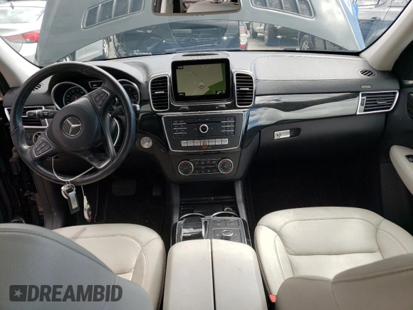 2017 Mercedes-Benz GLS with VIN 4JGDF6EE8HA809335, listed as a Copart auction lot 45687693 with 137,260 mi miles. Bid and sale history available at carsss.com. Image 8.