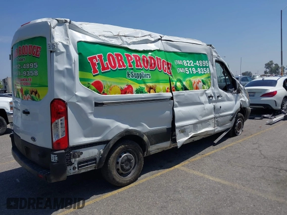 2015 Ford Transit Cargo with VIN 1FTNR2CM6FKB21974, listed as a IAAI auction lot 42279766 with 254,124 mi miles and . Bid and sale history available at DreamBid. Image 4.