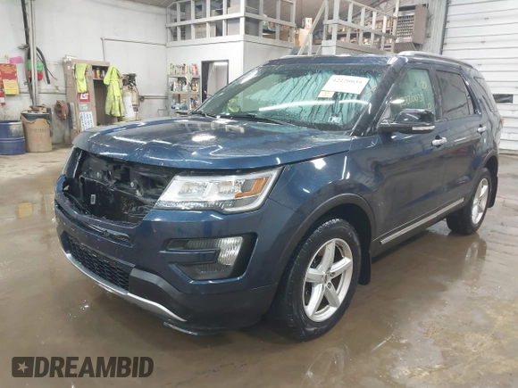 2016 Ford Explorer XLT z VIN 1FM5K8D86GGA75197, wystawiony jako IAAI lot #42220039 z przebiegiem 128 164 mil mil oraz . Historia ofert i sprzedaży dostępna na DreamBid. Obrazek 2.