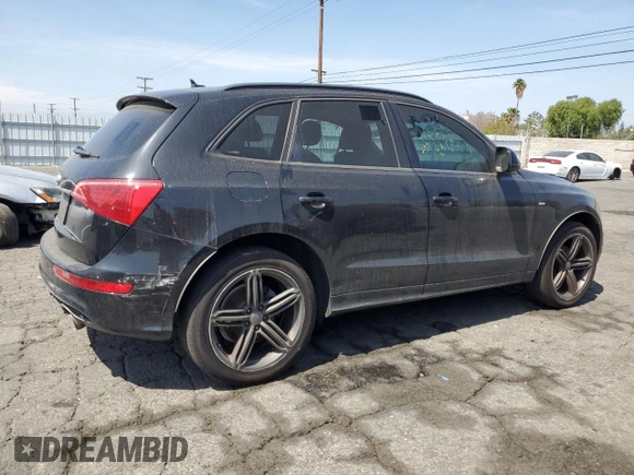 2012 Audi Q5 3.2L Premium Plus with VIN WA1DKAFP0CA038200, listed as a Copart auction lot 54068855 with 193,255 mi miles and Clean Title. Bid and sale history available at carsss.com. Image 3.