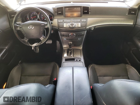 2008 Infiniti M with VIN JNKAY01E08M604254, listed as a Copart auction lot 57499825 with 108,473 mi miles and Salvage title. Bid and sale history available at DreamBid. Image 8.