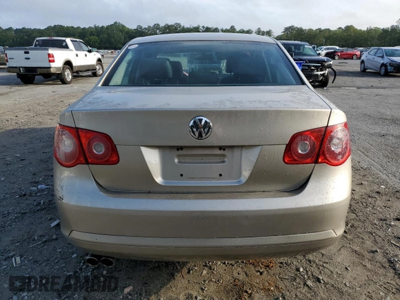 2005 Volkswagen Jetta 2.5L with VIN 3VWRF71K55M633965, listed as a Copart auction lot 58065205 with 131,424 mi miles and Salvage title. Bid and sale history available at DreamBid. Image 6.