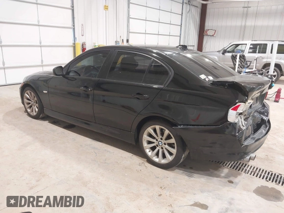 2011 BMW 3 Series 328i with VIN WBAPH5C53BA448609, listed as a IAAI auction lot 41302283 with 150,224 mi miles and . Bid and sale history available at carsss.com. Image 3.