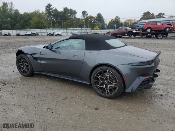 2021 Aston Martin Vantage with VIN SCFSMGBW8MGP05991, listed as a Copart auction lot 74318534 with 10,173 mi miles and Salvage Title. Bid and sale history available at carsss.com. Image 2.