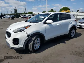 2017 Kia Sportage LX z VIN KNDPM3AC0H7232842, wystawiony jako Copart lot #56117995 z przebiegiem 93 135 mil mil oraz Szkoda całkowita • Salvage title. Historia ofert i sprzedaży dostępna na DreamBid. Obrazek 1.