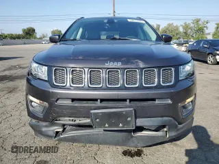 2017 Jeep Compass Latitude with VIN 3C4NJCBB0HT647547, listed as a Copart auction lot 59615635 with 53,827 mi miles and Salvage title. Bid and sale history available at DreamBid. Image 5.