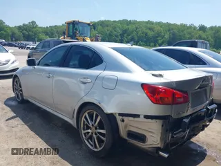 2008 Lexus IS 250 with VIN JTHBK262085065063, listed as a IAAI auction lot 42142865 with 277,892 mi miles. Bid and sale history available at carsss.com. Image 3.