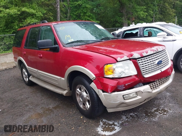 2006 Ford Expedition Eddie Bauer z VIN 1FMPU17506LA33013, wystawiony jako IAAI lot #42201809 z przebiegiem 205 163 mil mil oraz . Historia ofert i sprzedaży dostępna na DreamBid. Obrazek 1.