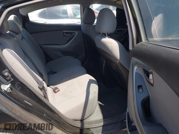 2016 Hyundai Elantra SE with VIN 5NPDH4AE7GH709372, listed as a IAAI auction lot 42515323 with 165,890 mi miles and . Bid and sale history available at DreamBid. Image 8.