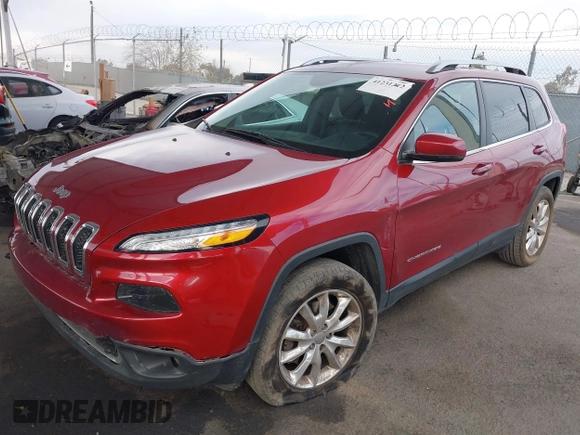 2017 Jeep Cherokee Limited с VIN 1C4PJMDSXHW582406, выставлен на аукционе IAAI как лот 41231312 с пробегом 73 696 миль миль и . История ставок и продаж доступна на DreamBid. Изображение 2.