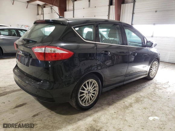 2013 Ford C-Max Energi SEL with VIN 1FADP5CU1DL533171, listed as a Copart auction lot 43702495 with 95,984 mi miles and Salvage Title. Bid and sale history available at carsss.com. Image 3.