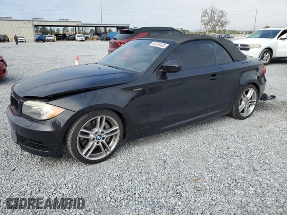 2012 BMW 1 Series 135i with VIN WBAUN7C52CVM26134, listed as a Copart auction lot 43724435 with Not provided miles and Salvage title. Bid and sale history available at DreamBid. Image 1.
