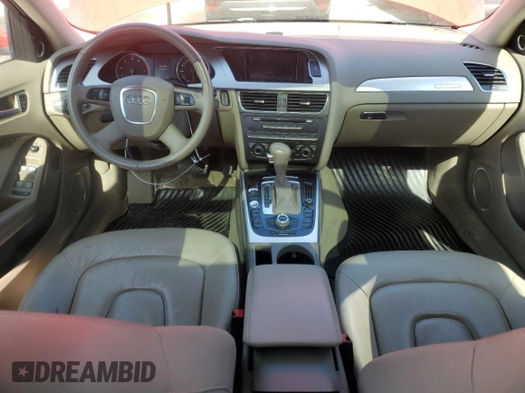 2009 Audi A4 z VIN WAUVF68K49A186031, wystawiony jako Copart lot #55272225 z przebiegiem 219 489 mil mil oraz Czysty tytuł • Clean title. Historia ofert i sprzedaży dostępna na DreamBid. Obrazek 8.