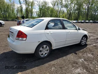 2007 Kia Spectra EX z VIN KNAFE122275474185, wystawiony jako Copart lot #55979575 z przebiegiem 122 776 mil mil oraz Szkody całkowita. Historia ofert i sprzedaży dostępna na DreamBid. Obrazek 3.