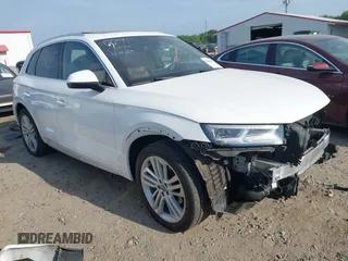 2019 Audi Q5 Premium Plus z VIN WA1BNAFY7K2031633, wystawiony jako IAAI lot #42085987 z przebiegiem 51 325 mil mil oraz . Historia ofert i sprzedaży dostępna na DreamBid. Obrazek 1.