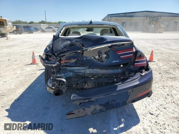 2024 Genesis G80 2.5T z VIN KMTGB4SC6RU227336, wystawiony jako Copart lot #48473755 z przebiegiem 8479 mil mil oraz Szkoda całkowita • Salvage title. Historia ofert i sprzedaży dostępna na DreamBid. Obrazek 6.