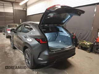 2024 Lexus NX with VIN JTJAGCEZ9R2016334, listed as a IAAI auction lot 41743822 with 15,566 mi miles. Bid and sale history available at carsss.com. Image 3.