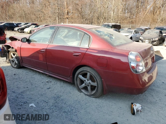 2005 Nissan Altima SL with VIN 1N4BL11D35C383385, listed as a Copart auction lot 48115415 with 291,403 mi miles and Salvage title. Bid and sale history available at DreamBid. Image 2.