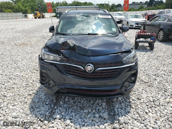 2021 Buick Encore GX Select with VIN KL4MMDS26MB069999, listed as a Copart auction lot 45881315 with NaN miles and Salvage Title. Bid and sale history available at carsss.com. Image 5.