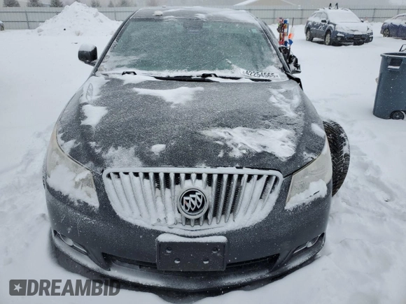 2012 Buick LaCrosse Leather with VIN 1G4GC5E37CF195209, listed as a Copart auction lot 42254565 with 44,074 mi miles and Salvage title. Bid and sale history available at DreamBid. Image 5.