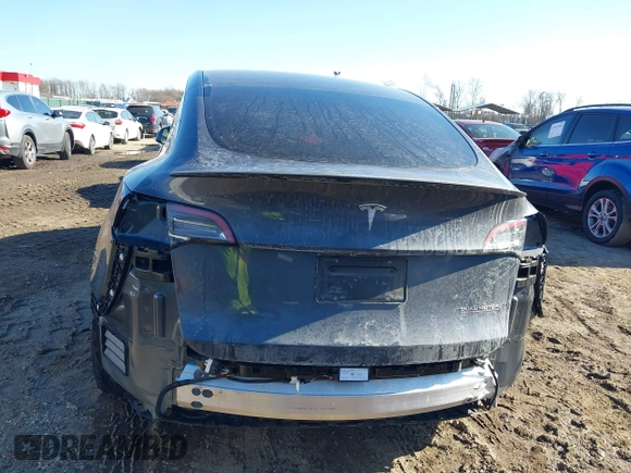 2023 Tesla Model Y Performance with VIN 7SAYGDEF1PF674417, listed as a IAAI auction lot 41421594 with 28,928 mi miles and . Bid and sale history available at DreamBid. Image 17.