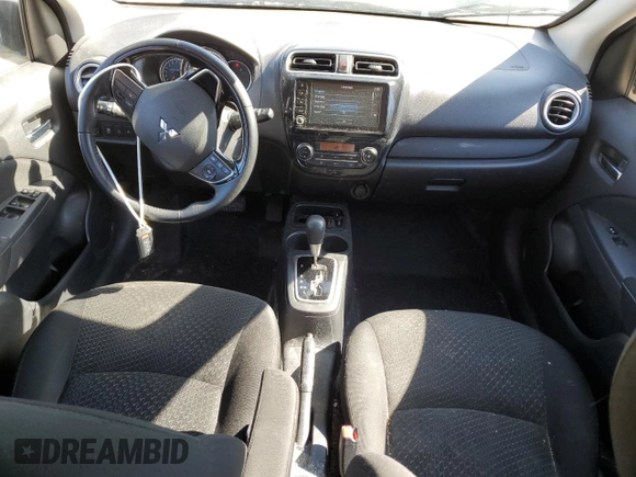 2023 Mitsubishi Mirage SE z VIN ML32FVFJ3PHF02927, wystawiony jako Copart lot #46159955 z przebiegiem 35 432 mil mil oraz Szkoda całkowita • Salvage title. Historia ofert i sprzedaży dostępna na DreamBid. Obrazek 8.