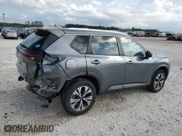2022 Nissan Rogue SV with VIN 5N1BT3BB8NC708661, listed as a Copart auction lot 86329464 with 49,181 mi miles and Clean Title. Bid and sale history available at DreamBid. Image 3.