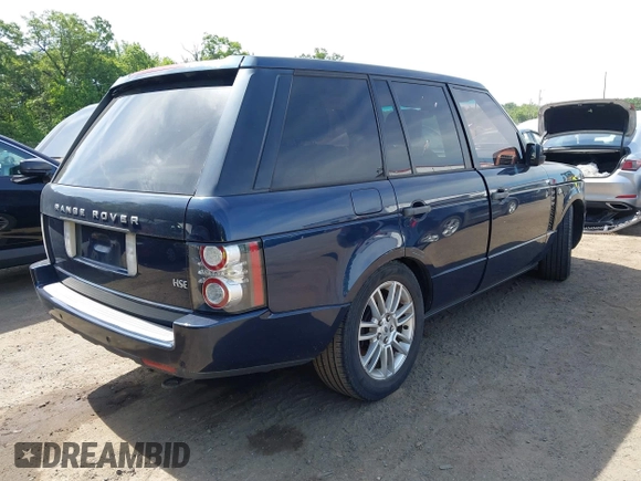 2011 Land Rover Range Rover HSE with VIN SALME1D48BA331212, listed as a IAAI auction lot 42312320 with 106,287 mi miles and . Bid and sale history available at DreamBid. Image 4.