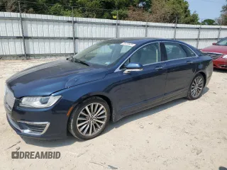 2017 Lincoln MKZ Select with VIN 3LN6L5D90HR619602, listed as a Copart auction lot 59420625 with 77,403 mi miles and Salvage title. Bid and sale history available at DreamBid. Image 1.