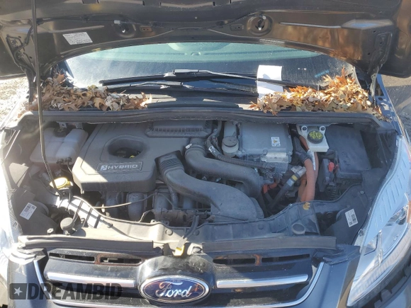 2018 Ford C-Max SE with VIN 1FADP5AU3JL104287, listed as a Copart auction lot 44197925 with 59,208 mi miles and Salvage Title. Bid and sale history available at carsss.com. Image 12.